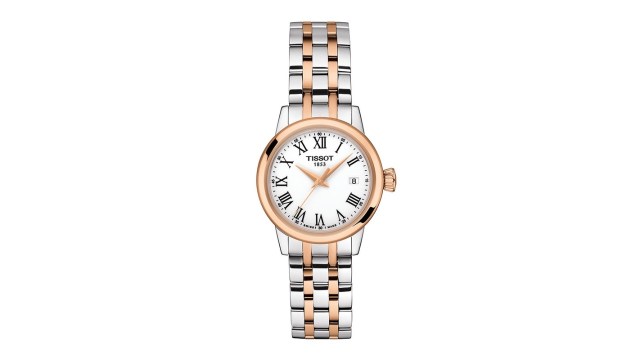 TISSOTWomen White & Silver-Toned Classic Dream Analogue Watch T1292102201300