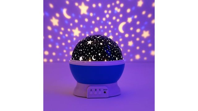 TOYTONIC Star Master Galaxy Night Projector Lamp – 360° Rotating Colorful LED Ceiling Light