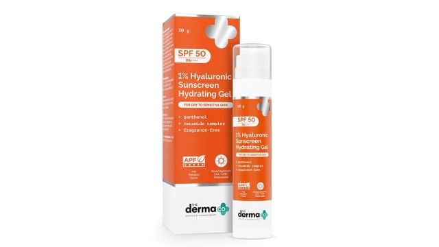 The Derma Co 1% Hyaluronic Sunscreen Hydrating Gel