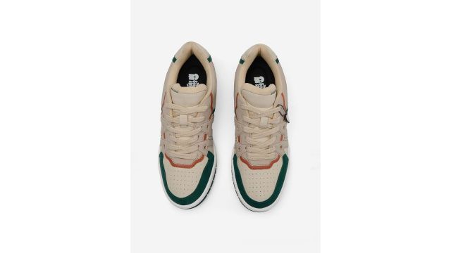 The Souled Store Men Colourblocked PU Sneakers (TPR Sole)