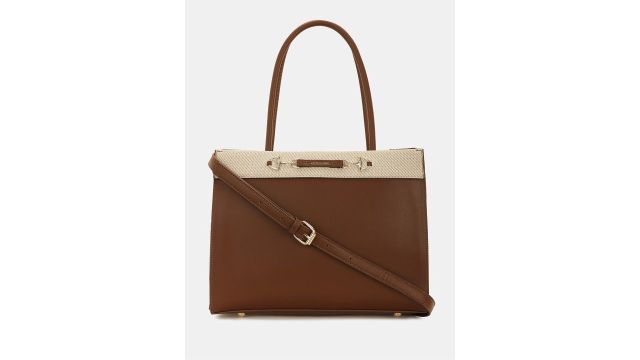 U.S. Polo Assn. Women Solid Handheld Bag (Alina)