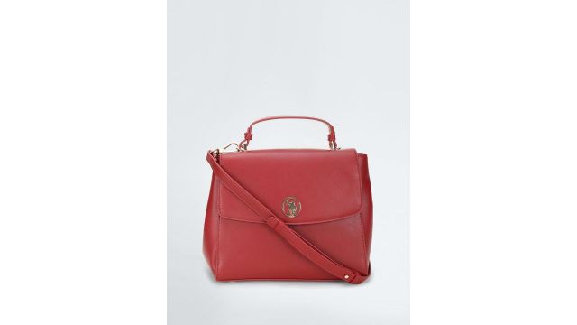 U.S. Polo Assn. Women Structured Satchel Bag