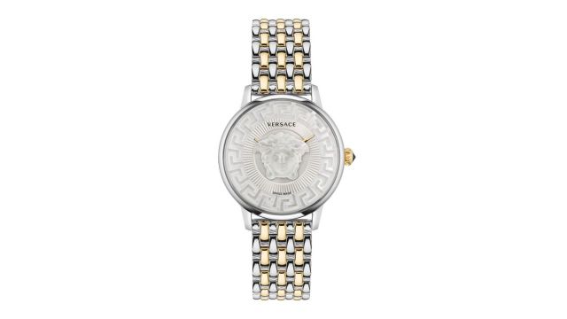Versace Women Stainless Steel Straps Reset Time Analogue Watch VE6F00423