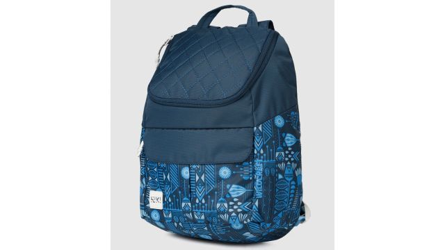 WildcraftWomen Blue Graphic Backpack
