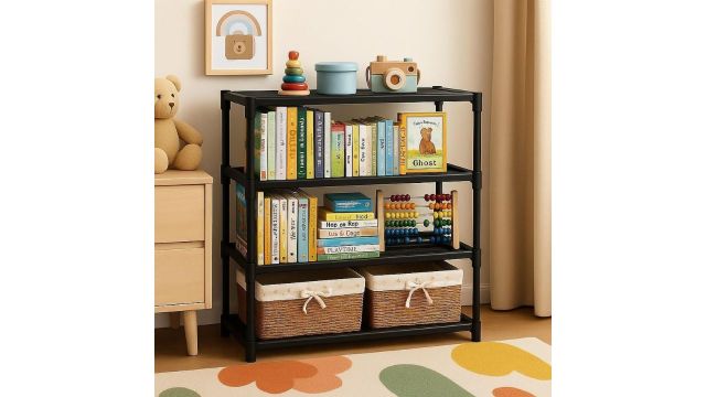 YouCopia 4 Tier Book Shelf Portable