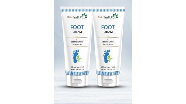 7DAYSNATURAL Feel Of Nature Set Of 2 Foot Cream For Dry & Cracked Feet - 100g Each