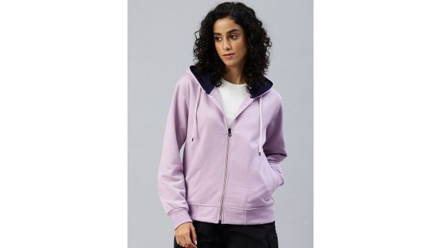 ADBUCKS Solid Hooded Sweatshirt