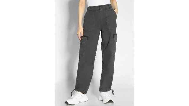 AMERICAN EAGLE OUTFITTERS Women Cargos Trousers