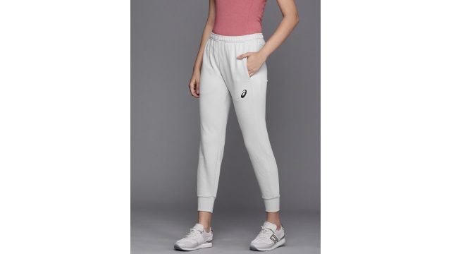 ASICS Women BASIC LOGO Printed Woven Training Joggers