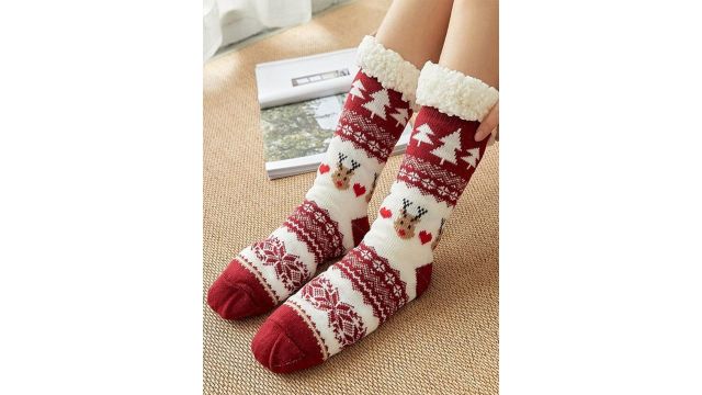 Alexvyan Women Calf-Length Winter Woolen Warm Thermal Socks