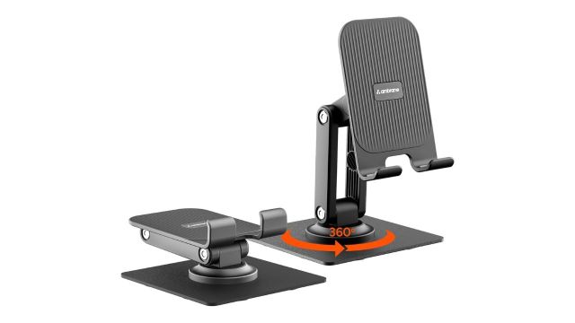 Ambrane 360° Rotation, Foldable Mobile Stand