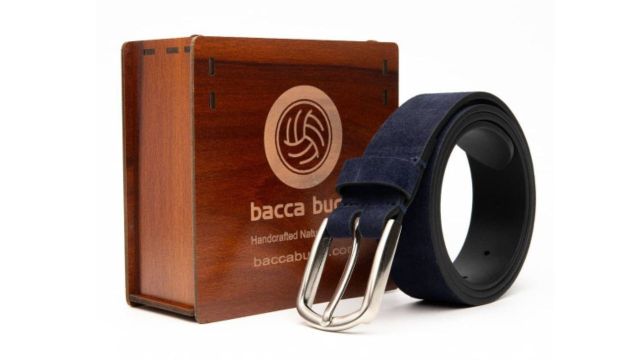 Bacca Bucci Men Genuine Leather Suede Elegant and Durable Belts