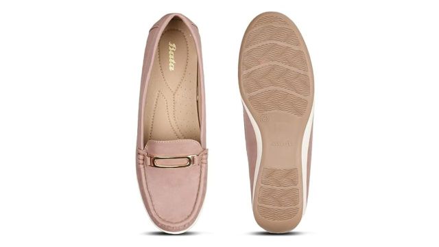 Bata Women's Wedge Heel Loafers