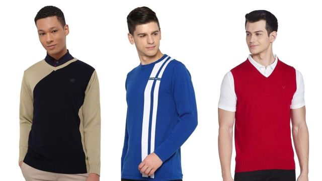 Best Allen Solly Sweaters for Men on Amazon