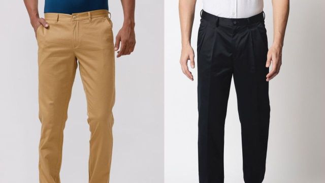 Best Basics Casual Trousers on Myntra