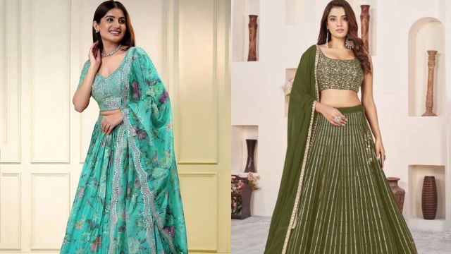 Best ETHNIC PLUS Lehenga Sets On Myntra