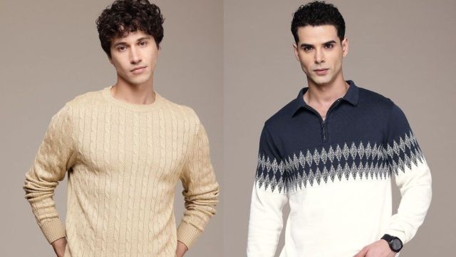 Best French Connection Men’s Sweaters on Myntra