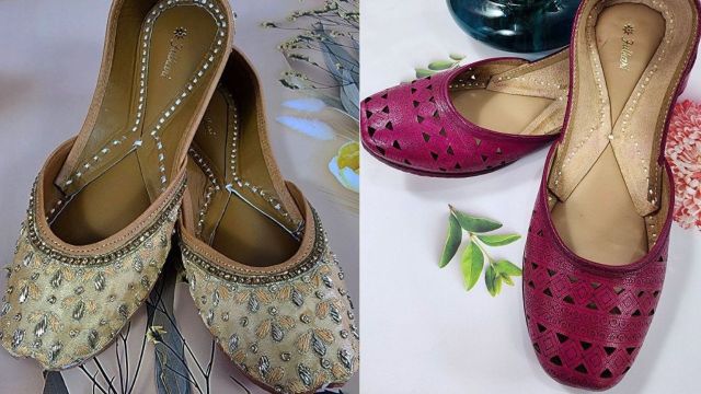 Best Fulkari Juttis on Myntra
