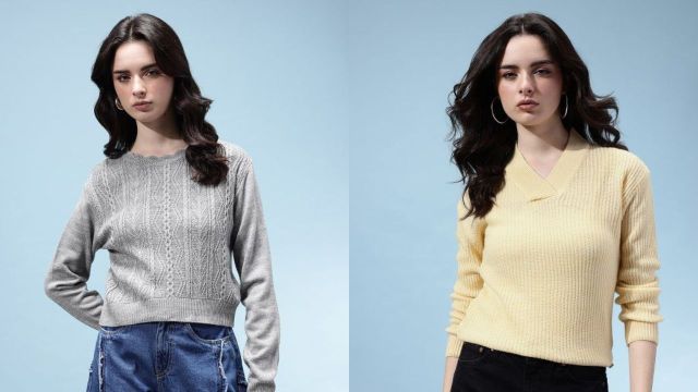Best Glitchez Sweaters Under 699 on Myntra