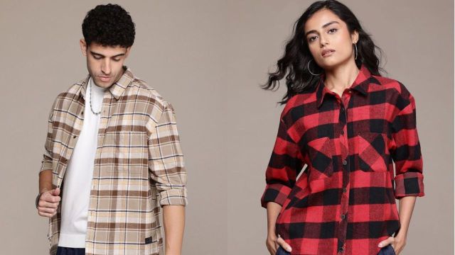 Best Roadster Flannel Shirts under 899 on Myntra