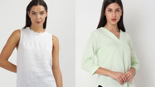 Best linen tops for texture that shows