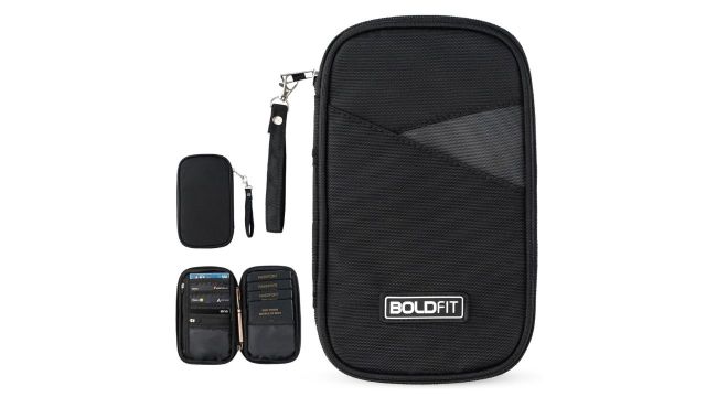 Boldfit Polyester Passport Cover (Document Organizer)
