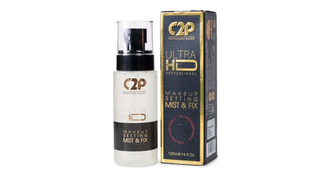 C2P PROFESSIONAL MAKEUP Ultra HD Makeup Setting Mist & Fix Spray - Transparent