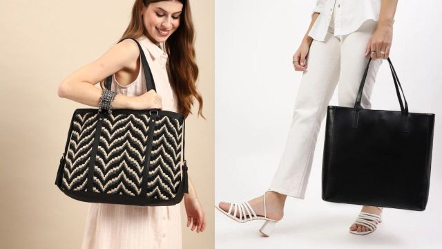 Carry it all in these oversized handbags and still look sleek