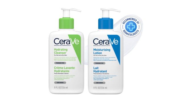 CeraVe Facewash & Moisturizing Combo (Normal to Dry)
