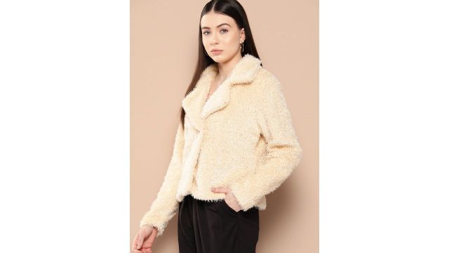 Chemistry Faux Fur Tailored Jacket