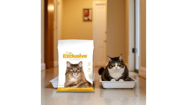 Clumping Cat Litter Unscented (Silica‑Gel Based, 18 kg)