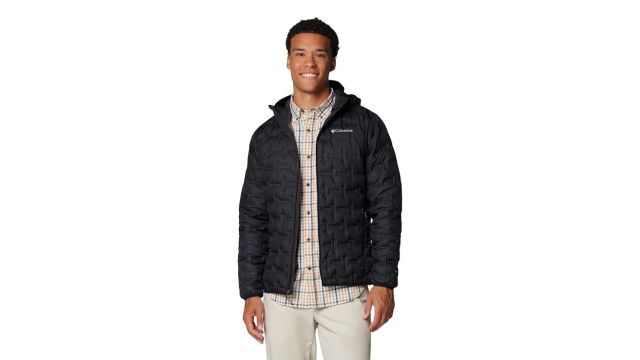Columbia Men Omni-Heat Reflective Delta Ridge II Hooded Down Jacket