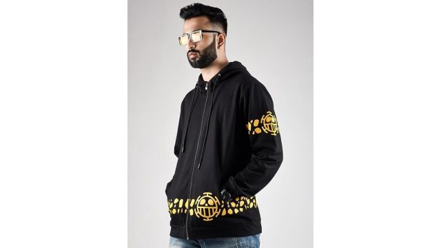 ComicSense.xyz Unisex One Piece Anime Hoodie (Trafalgar Law)