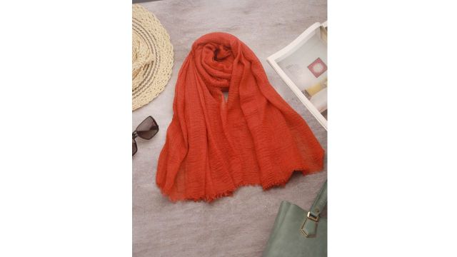 CrossKulture Women Crinkled Scarf