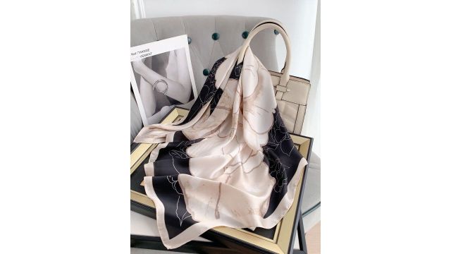 CrossKulture Women Printed Satin Scarf