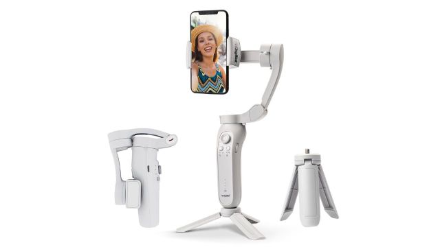 DIGITEK® (DSG-007F) 3-Axis Gray Smartphone Gimbal