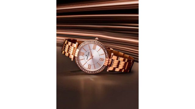 Daniel Klein Premium Women Silver-Toned Dial Watch DK11138-2