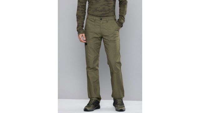 Decathlon SOLOGNAC Men Regular Fit Hiking Trousers