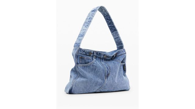 Desigual Textured Structured Shoulder Bag