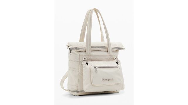 Desigual Women Handbag Convertible Backpack with Zip Pouch