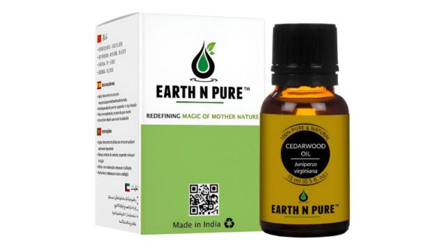 EARTH N PURE Cedarwood Essential Oil - 15ml