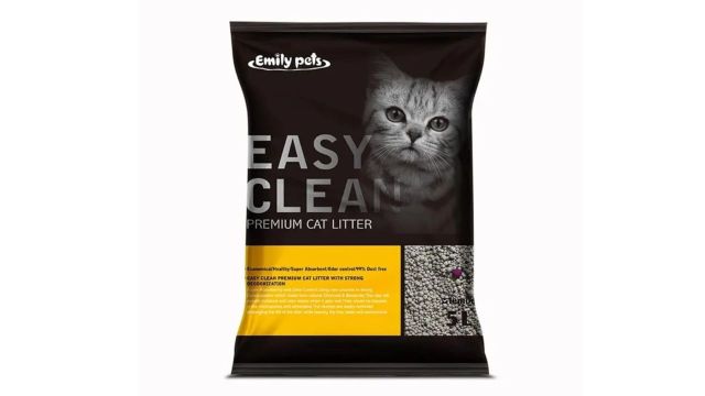 Emily Pets Sri Fresh Scented Premium Bentonite Litter (Lemon, 8 kg)