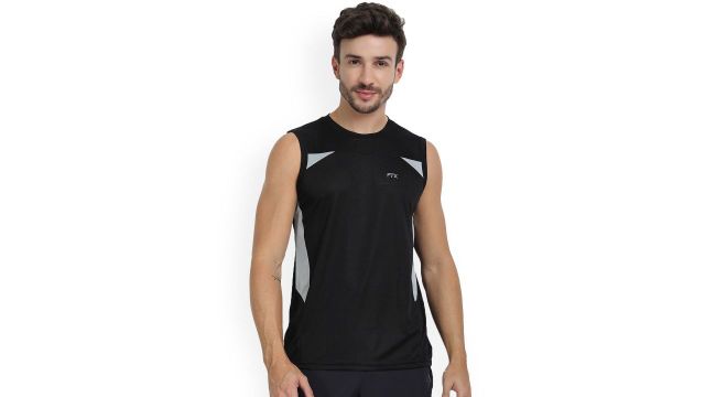 FTX Colourblocked Dry-Fit Gym Vests 709-2-S