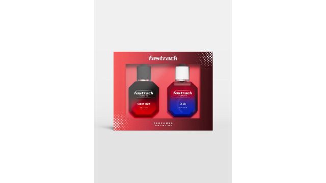 Fastrack Set Of 2: Men Night Out & Women Lush Eau De Parfum (50 ml each)