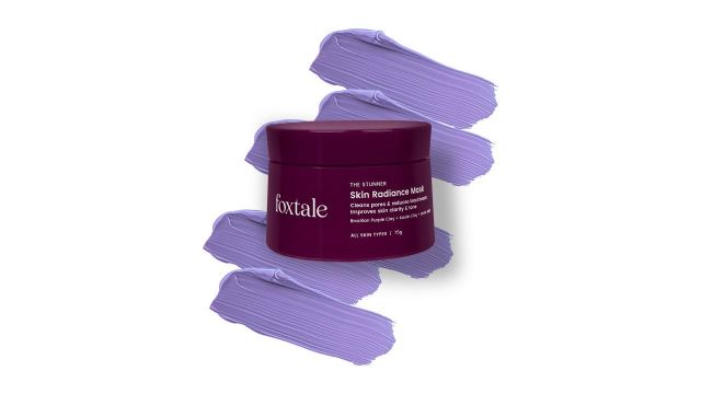 Foxtale DeTan Skin Mask (Lactic Acid + Brazilian Purple Clay)