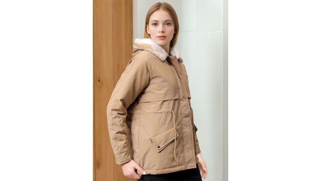 Freehand by The Indian Garage Co Women Hooded Solid Casual Parka Jacket