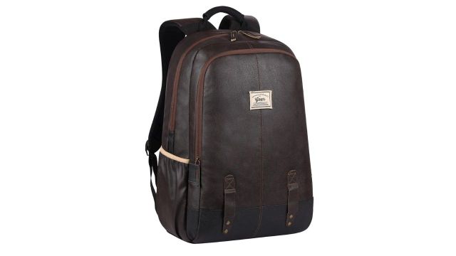 Gear Classic Anti‑Theft Laptop Backpack (18" / 20L, Brown)