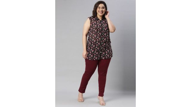 Go Colors Plus Size Slim Fit Jeggings