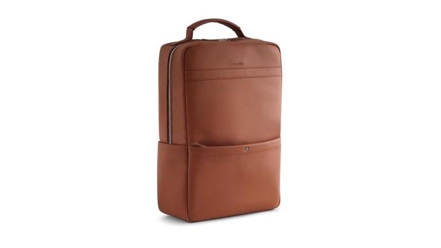HALDEN DIEGO Vegan Leather Laptop Backpack (14.3")