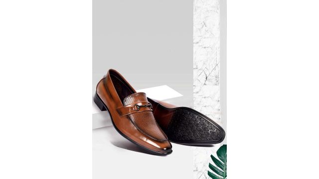 HERE&NOW Men Lightweight Formal Loafers